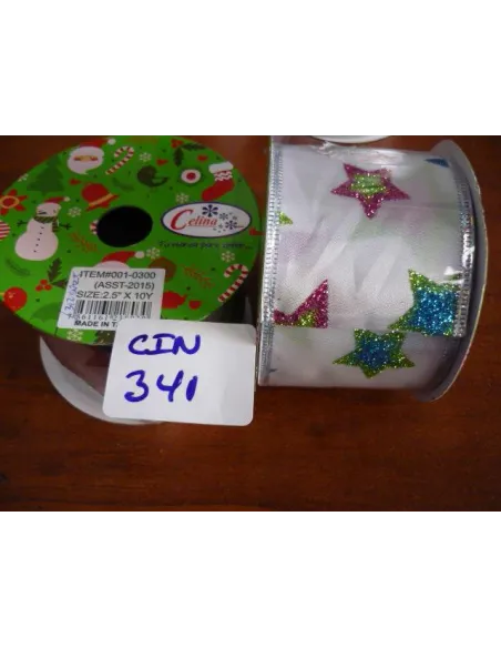 CINTA DE RASO AMARILLO 4CM YDS