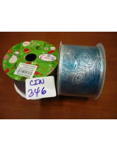 CINTA DE RASO BLANCO 2.5CM YDS