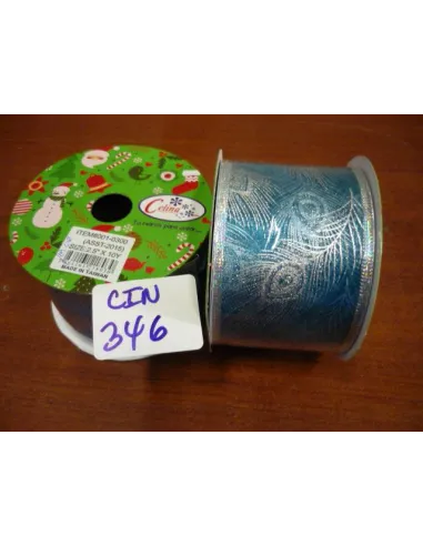 CINTA DE RASO BLANCO 2.5CM YDS