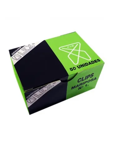 CLIPS ABEX MARIPOSA X 50