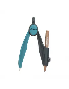 COMPAS ARTESCO PLASTICO C/LAPIZ