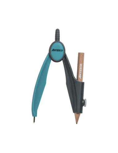 COMPAS ARTESCO PLASTICO C/LAPIZ
