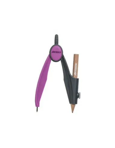 COMPAS ARTESCO PLASTICO C/LAPIZ