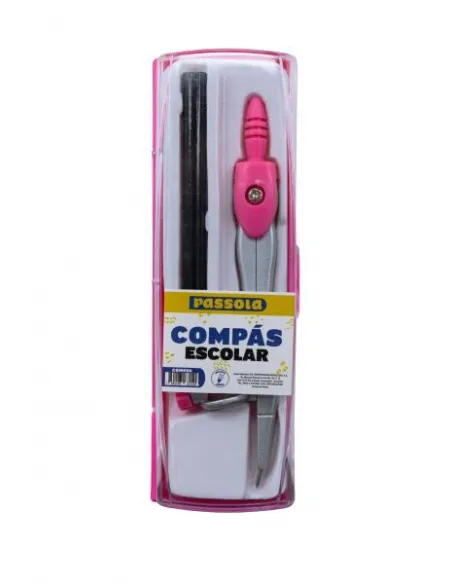 COMPAS PASSOLA ESCOLAR C/LAPIZ C/SURTIDOS REF. Y1502