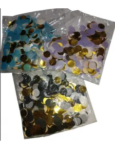 CONFETI PARA GLOBOS V/COLORES 00315