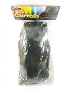 CORTINA TINSEL NEGRO 1X 2 MTS CM PS-CURBK