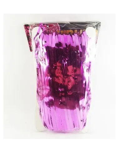 CORTINA TINSEL ROJO 1X2MT