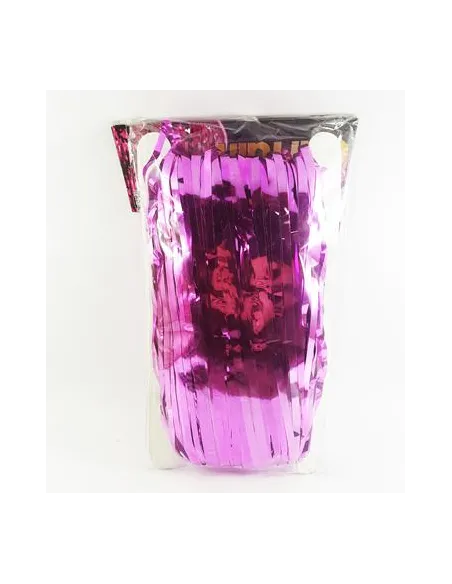 CORTINA TINSEL ROJO 1X2MT