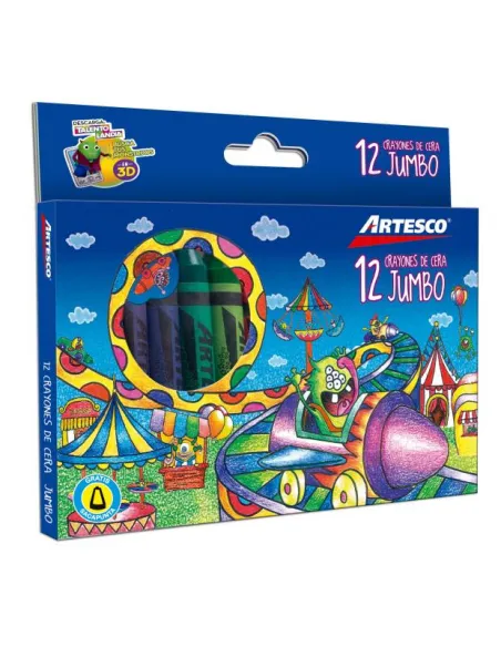 CRAYON ARTESCO JUMBO X 12 COL