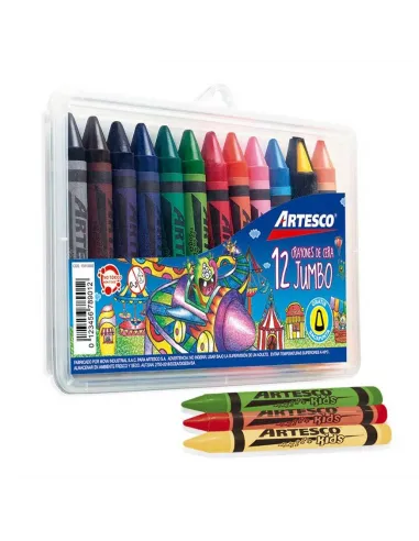 CRAYON ARTESCO JUMBO C/EST X 12 COL
