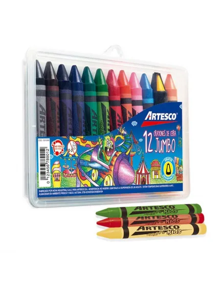 CRAYON ARTESCO JUMBO C/EST X 12 COL