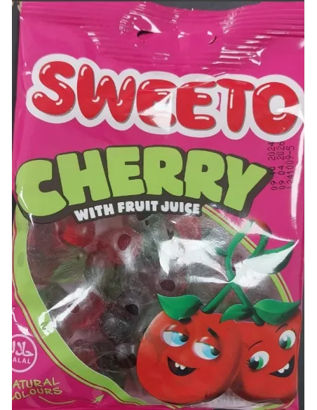 CARAMELO GOMITAS SWEETO CHERRY 80G
