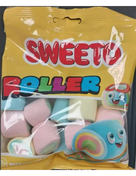 CARAMELO MARSHMALLOWS SWEETO ROLLER 60G