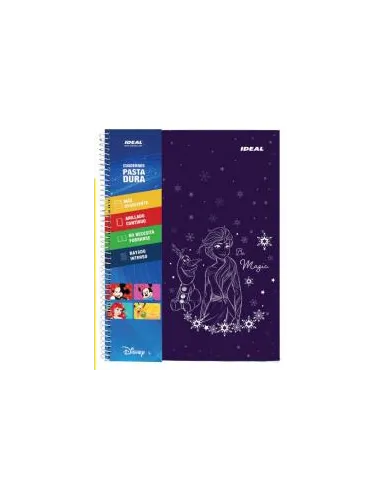 CUAD. ESP. IDEAL 100H CD FROZEN C/STICKERS P/DURA