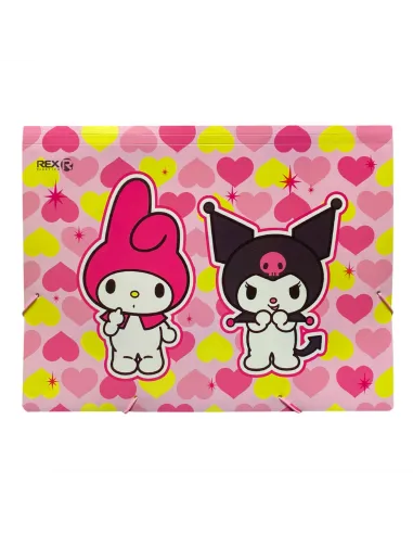 ARCHIVADOR REX ACORDEON 6C MY MELODY Y KUROMI