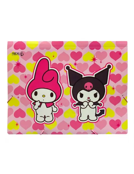 ARCHIVADOR REX ACORDEON 6C MY MELODY Y KUROMI