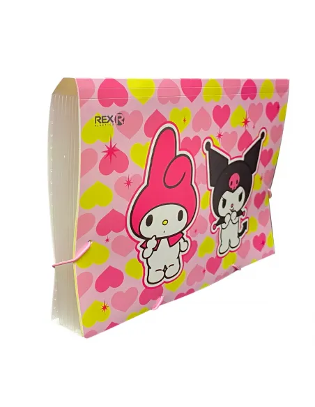 ARCHIVADOR REX ACORDEON 6C MY MELODY Y KUROMI