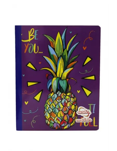 CUAD. ESCRIBE COSIDO 100H 1L C/STICKER