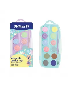 ACUARELA PELIKAN PASTEL X 12 COL