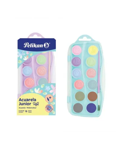 ACUARELA PELIKAN PASTEL X 12 COL