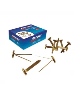 ATACHE ARTESCO METALICO X 100 UND 19MM