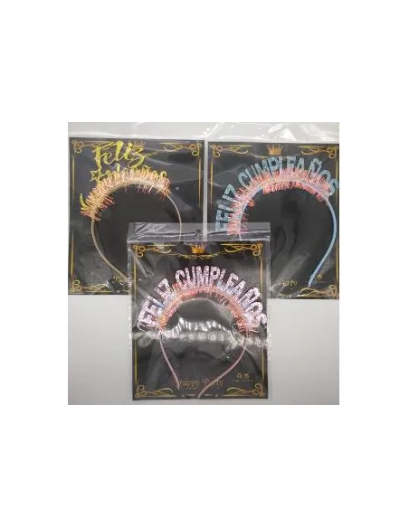 DIADEMA HAPPY PARTY RA V/MODELOS REF. DI0023