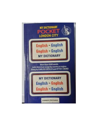 DICCIONARIO SIGMA POCKET INGLES/INGLES