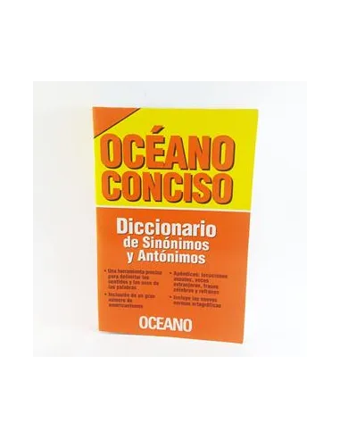 DICCIONARIO OCEANO SINONIMO/ANTONIMO