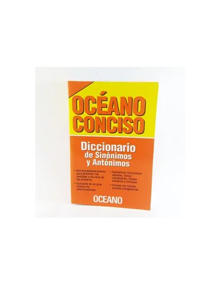 DICCIONARIO OCEANO SINONIMO/ANTONIMO