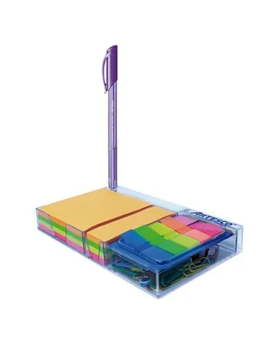 DISPENSADOR ARTESCO CON POS-ITCLIPSBANDERITAS