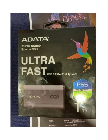 DISCO SSD ADATA EXTERNO 1TB ELITE SE880