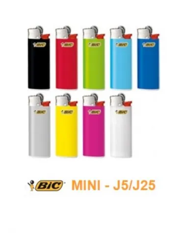 ENCENDEDOR BIC MINI V/COLORES