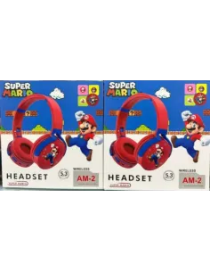 AUDIFONOS BT MARIO/KUROMI/SONIC AM-2