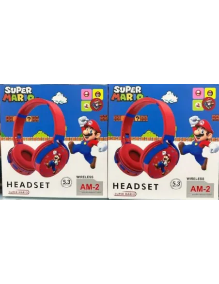 AUDIFONOS BT MARIO/KUROMI/SONIC AM-2