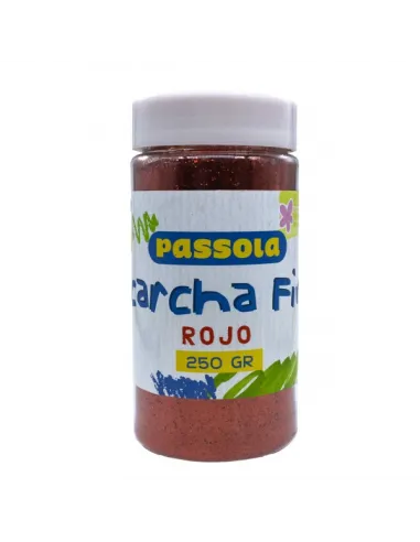 ESCARCHA PASSOLA 250GR ROJO
