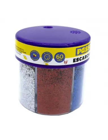 ESCARCHA PASSOLA 60GR 6 COLORES