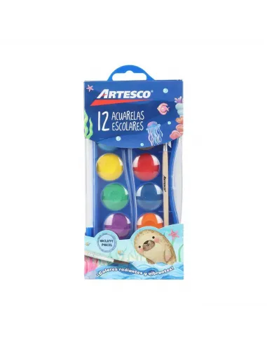 ACUARELA ARTESCO 12 COL