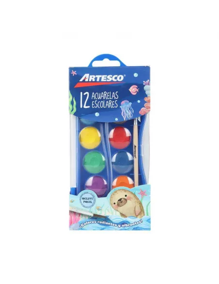 ACUARELA ARTESCO 12 COL