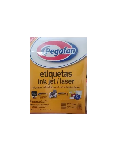 ETIQUETAS PEGAFAN AUTOADHESIVAS A4 01 X1260