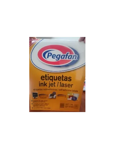 ETIQUETAS PEGAFAN AUTOADHESIVAS A4 05 X140