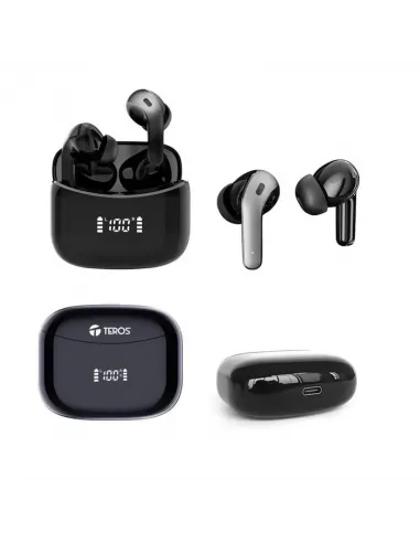 AUDIF TEROS TE8074N NEGRO C/ESTUCHE DE CARGA REF. TERHEAWIRTE8074N