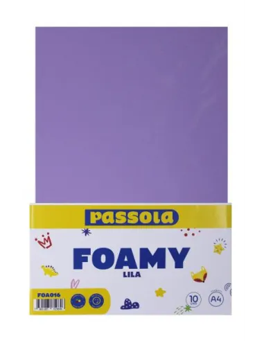 FOAMY PASSOLA A4 LILA X10