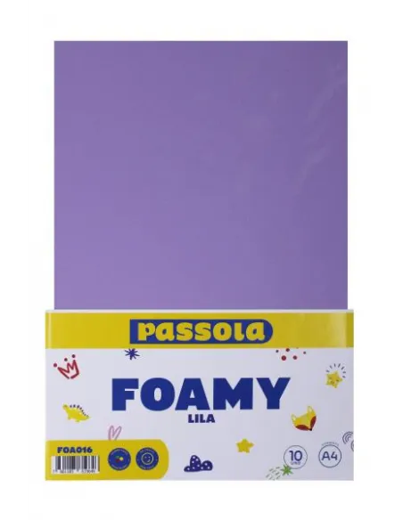FOAMY PASSOLA A4 LILA X10