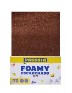 FOAMY PASSOLA A4 ESCARCH NORMAL CAFE X10