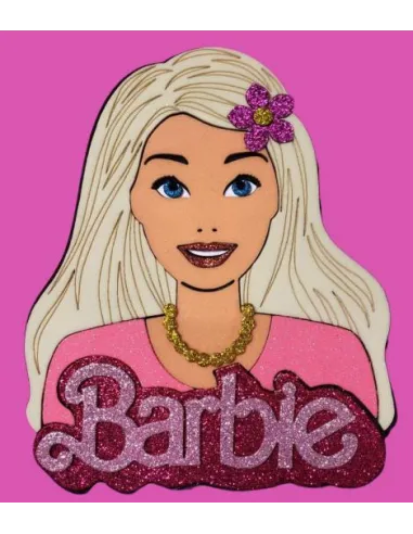 FOAMY FIGURA 3D BARBIE REF. F088