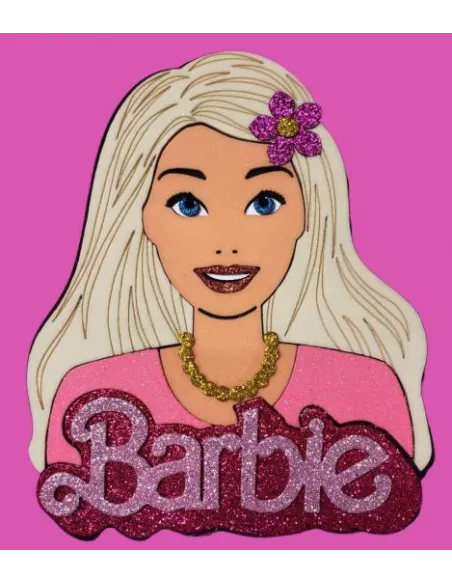 FOAMY FIGURA 3D BARBIE REF. F088