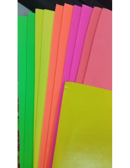 FOAMY A4 NARANJA X10