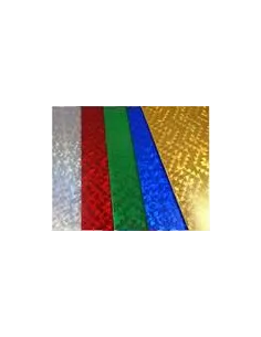 FOAMY A4 ESCARCH TORNASOL VERDE CLARO X10