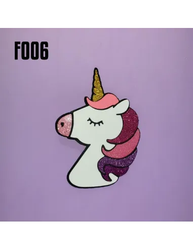 FOAMY FIGURA 3D UNICORNIO CABEZA R. F006