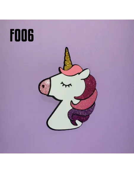 FOAMY FIGURA 3D UNICORNIO CABEZA R. F006